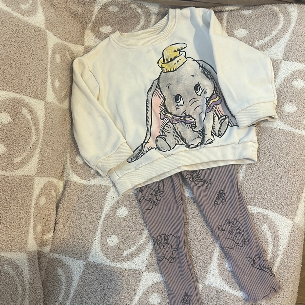 Zara Kids Dumbo Matching Set